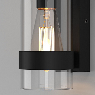 Светильник 24 см, Elektrostandard Falcon 35167/D, черный