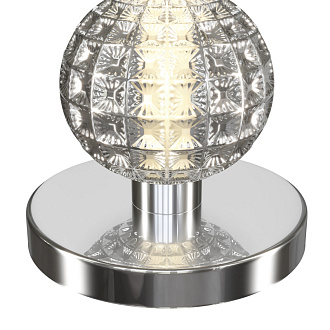 Светодиодный светильник 45 см, 18W, 3000K, Maytoni Collar MOD301TL-L18CH3K, хром