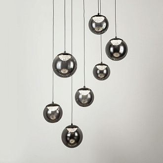 Светильник *60* см, LED*37W, 3000-6000K, Modelux  ML.2338.7 BK, Чёрный