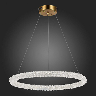 Люстра подвесная 60 см, 35W 3000 - 6500K ST LUCE AVANA SL6110.213.01 Золотистый