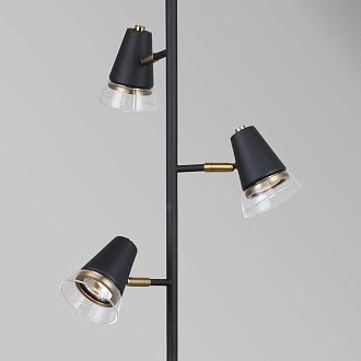 Торшер 38*156 см, 3*GU10, 35W, F-Promo Trandy 4618-3F, черный матовый