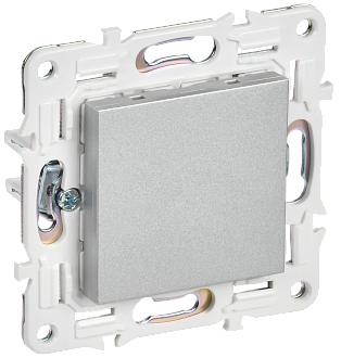 SKANDY Заглушка с суппортом SK-C01S сереб. IEK, SK-PL10-K23