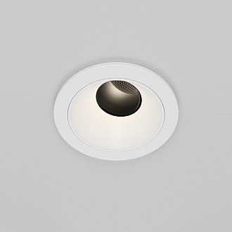 Встраиваемый светильник 6,2*7 см, LED*7W, 4000 К, Wise DL057-7W4K-W Maytoni Downlight, Белый, вр 5,8 см
