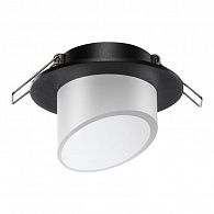 Светильник 10 см, NovoTech LIRIO 370896, черный, вр 7 см