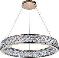 Люстра подвесная 80 см, 70W, 3000-6000K, Stilfort 4040/03/08P, золото