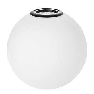 Плафон с черным металлическим кольцом для трека PRO 18 см, Lightstar Teta 595130