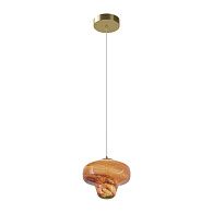 Подвесной светильник Maytoni MOD359PL-L6BS3K1 **30-320 см, *LED*6W, K, Maytoni Sirocco MOD359PL-L6BS3K1, Латунь