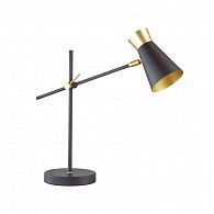 Настольная лампа Lumion Liam 3790/1T, черный-золото