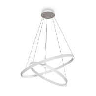 Подвесная люстра 80*80*134 см, LED, 82W, 3000К-4000К, Maytoni Rim MOD058PL-L74WK белый
