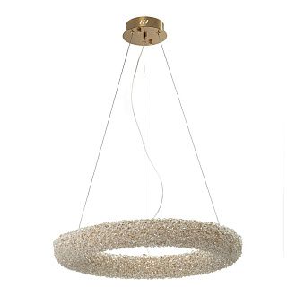 Подвесная люстра 58 см, 55W, 3500K, Citilux Cloudy CL323162, золото