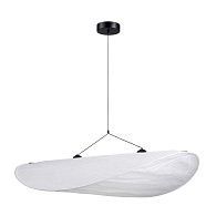 Подвесной светильник 13*80 см, 1*LED, 26W, 3000K Divinare Fiamma 5866/06 SP-26, Черный