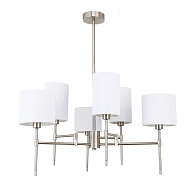 Люстра 69*69*51 см, 6*E14*40W, Arte Lamp Debora A4108LM-6SS, Матовое Серебро