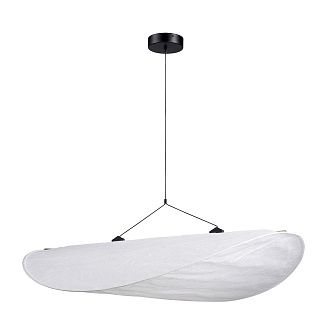 Подвесной светильник 13*80 см, 1*LED, 26W, 3000K Divinare Fiamma 5866/06 SP-26, Черный