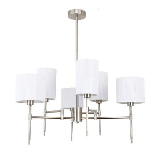 Люстра 69*69*51 см, 6*E14*40W, Arte Lamp Debora A4108LM-6SS, Матовое Серебро