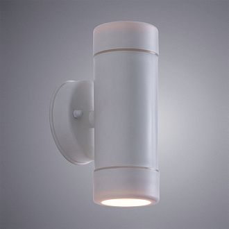 Уличный настенный светильник Arte Lamp Atlas A3503AL-2WH, белый