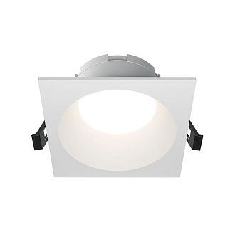 Встраиваемый светильник 11 см, Maytoni Technical Share DL126-GX53-SQ-W, белый