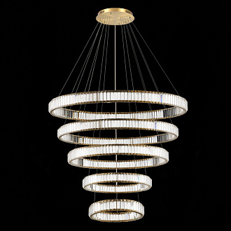Люстра подвесная 120 см, 285W 4000K ST LUCE TIVOLI SL1622.313.05 Латунь