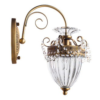 Бра Arte lamp Schelenberg A4410AP-1SR матовая латунь