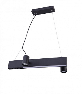 Подвесной светильник 11*60*120 см, 2*LED / GU10 черный Vele Luce Chela VL10142P02