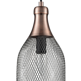 Подвесной светильник  14*189 см, 1*E14 черный Vele Luce Maestro VL6512P31