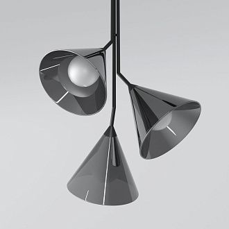 Подвесной cветильник 42,5*42,5*185,5- см, 3*G9*20W, Eurosvet Enigma, 70161/3 черный, 4690389212390