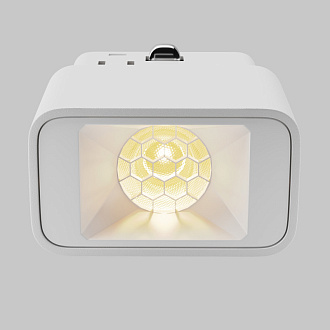 Светильник на шине 3,6*2,1*4,5 см, LED, 2W, 3000К, Maytoni Technical Points S TR100-2-2W3K-S-W белый