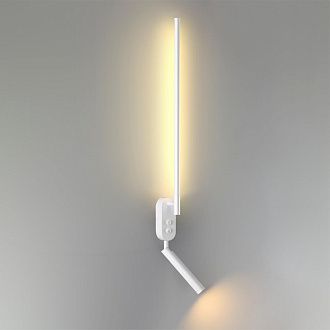 Бра 9,7*5*80,6 см, LED 9W*3000 К, Lumion Ferris белый, 5681/9WL