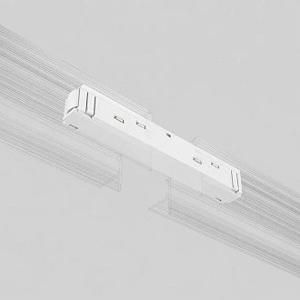 Прямой коннектор Elektrostandard 4690389220401, белый