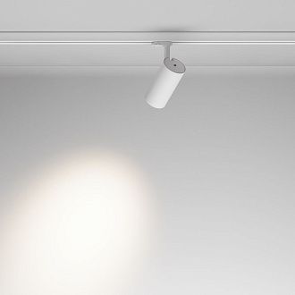 Трековый светильник 9*24 см, *LED*40W, K, Maytoni Focus Led TR197-3-40WCCT-M-W, Белый