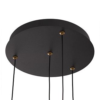 Подвесной светильник *30*30-160 см, 4*G9*15W, Citilux Lass CL249021, Золото\Черный
