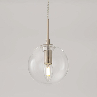 Светильник подвесной 15 см Citilux Томми CL102011, матовый хром