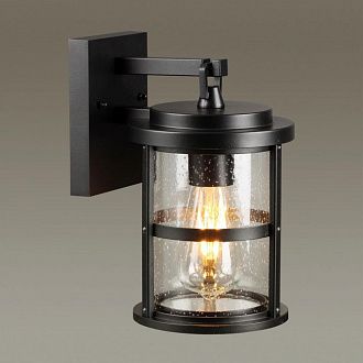 Уличный настенный светильник Odeon Light Magus 4964/1W, черный