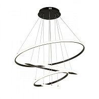 Каскадная люстра 80*60-150 см 100W, 4000K, Aployt JANINA APL.018.03.100, черный