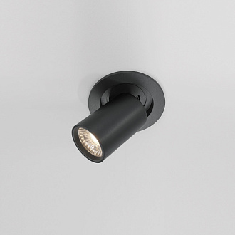 Встраиваемый светильник 9,5*9,8 см, LED*10W, 4000 К, Hidden DL045-01-10W4K-B Maytoni Downlight, Черный
