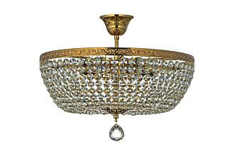 Люстра потолочная *40*25 см, 5*E27*60W, Arti Lampadari Castellana Gold Castellana E 1.3.40.501 G, золотой