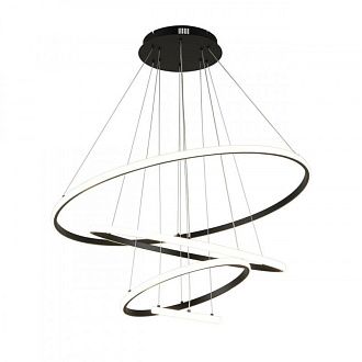 Каскадная люстра 80*60-150 см 100W, 4000K, Aployt JANINA APL.018.03.100, черный