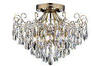 Люстра Ø640 x H520, мм, 8*40W (320W) + 8*3W (24W), AB (Бронза) Rilon 1501/8+8 AB