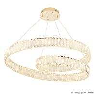 Светильник 80 см, 120W, 3000K, Crystal Lux MUSIKA SP120W LED GOLD, золото