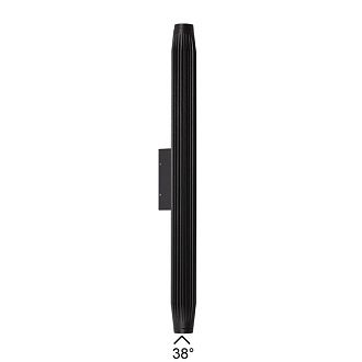 Настенный светильник 60 см, 12W, 3000K, Odeon Light 7141/12WL, черный