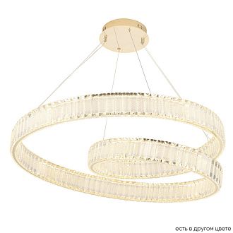 Светильник 80 см, 120W, 3000K, Crystal Lux MUSIKA SP120W LED GOLD, золото