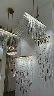 Настенный светильник 28*74 см, 10W, 3000K, Odeon Light Hall Afina 5420/10WL, бронза