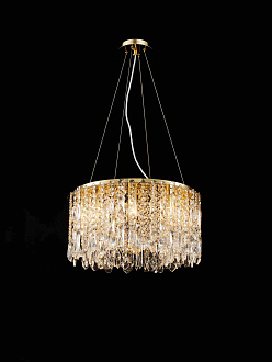 Люстра Ø500 x H250 (1000), мм, 8*40W (320W), H GOLD (Золото) NewRgy M30-ф500*H250 H GOLD