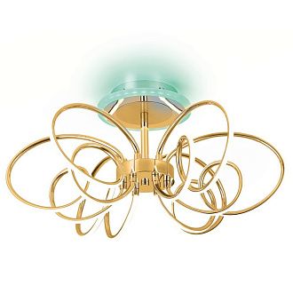 Светильник 62 см, 100W, 3000-5500K, Citilux SALMA SMART CL224A162 RGB LED, золото