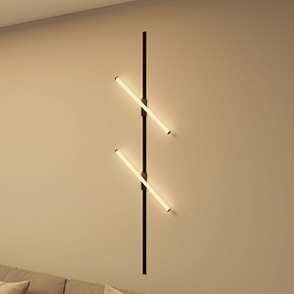 Светильник на шине 60*3,5*8 см, LED * 15W, 3000K, Denkirs Strom DK6638-BK, черный