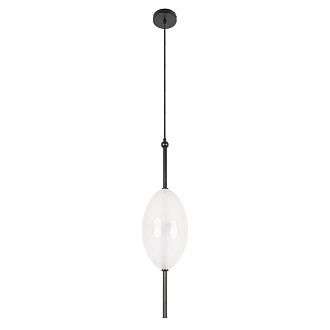 Подвесной светильник 16 см, 1*LED*16W 3000K черный Loft It Venice 10223/E White