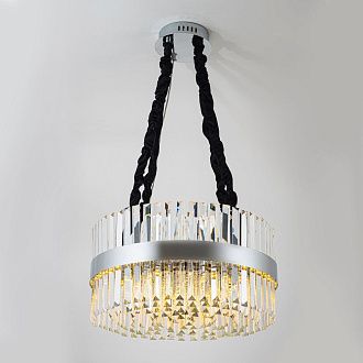 Подвесная люстра 50*50*90 см, LED 130W, 3000 / 6000K, Хром MODELUX ML.002.500