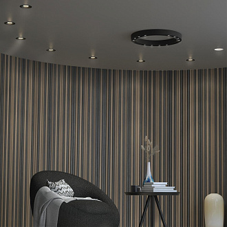 Встраиваемый светильник 11 см, 15W, 4000К, Novotech SPOT 358790, вр 9,5 см
