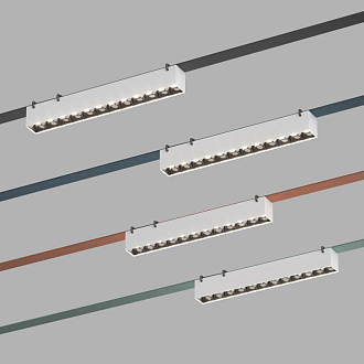 Светильник на шине 32,3*4*4,5 см, LED * 12W, 4000K, Denkirs Belty Grill DK5570-WB, белый