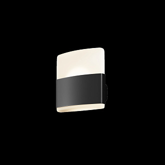 Светильник настенный 8*16*17 см, LED, 12W, 3000К, Maytoni Rom O442WL-L12GF3K1 серый
