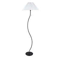 Торшер 165*50 см, 1*E27, 15W, Arte Lamp Agatha A5069PN-1BK, Черный